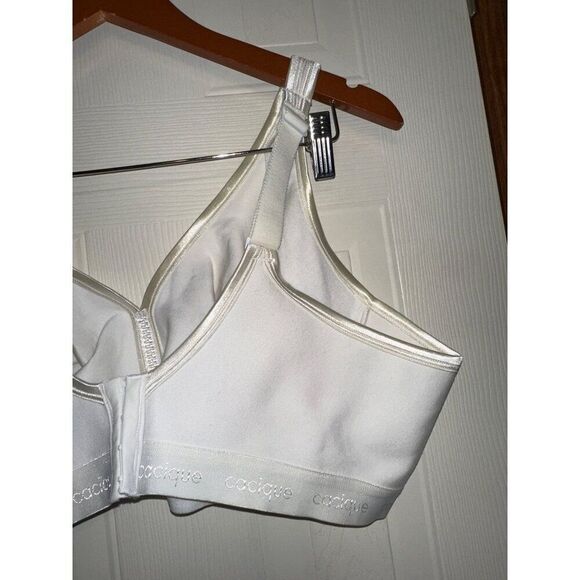 Lane Bryant Cacique Cotton Lightly Lined No-Wire Full Coverage Bra Sz 48D White - Picture 10 of 15